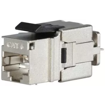 SOLARIX Cat.6 STP FTP Módulo Keystone RJ45 sin herramienta Plata