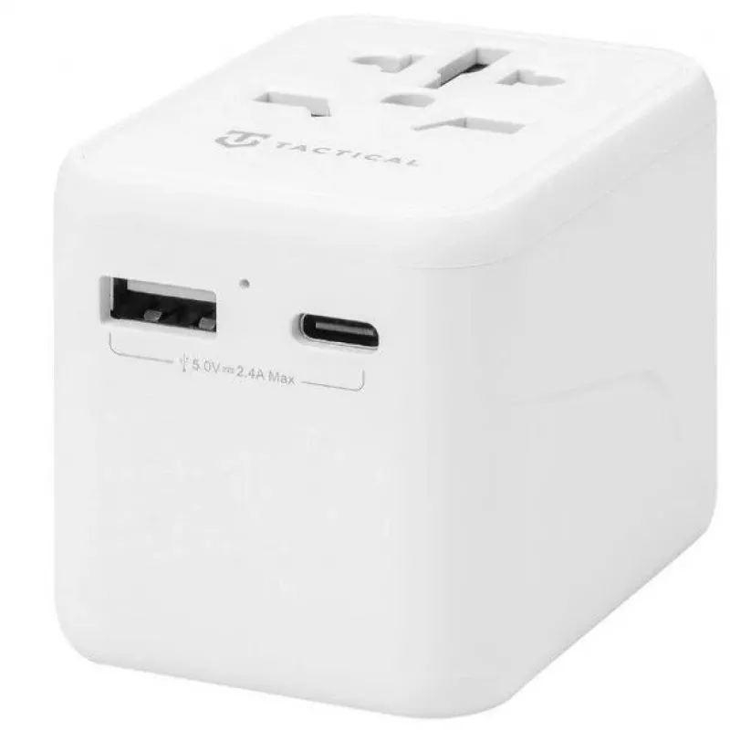 Tactical PTP Travel Adaptador 12W Blanco