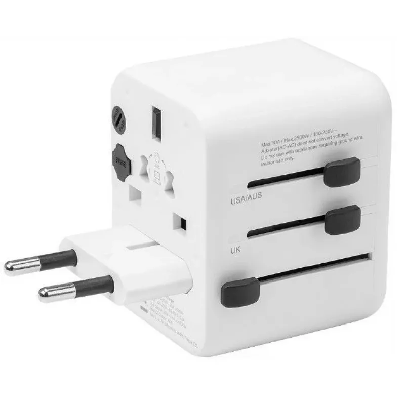 Tactical PTP Travel Adaptador 12W Blanco