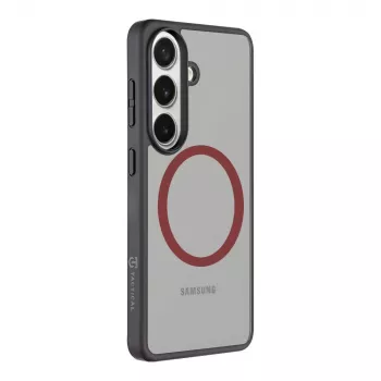 Tactical Funda trasera MagForce Hyperstealth 2.0 para Samsung Galaxy S26, Negro/Rojo