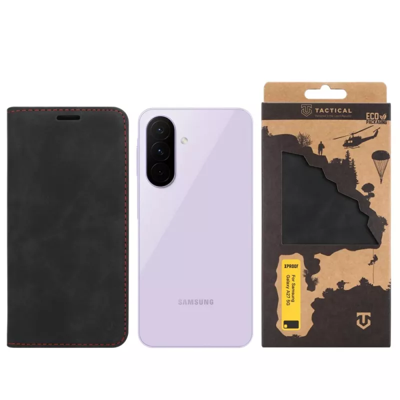 Funda tipo libro táctica Xproof para Samsung Galaxy A27 5G Black Hawk