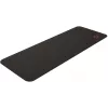 Alfombrilla de escritorio gaming Rampage Pulsar XL 30x80cm, alfombrilla de teclado y ratón, negra, bordes cosidos