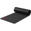 Alfombrilla de escritorio gaming Rampage Pulsar XL 30x80cm, alfombrilla de teclado y ratón, negra, bordes cosidos