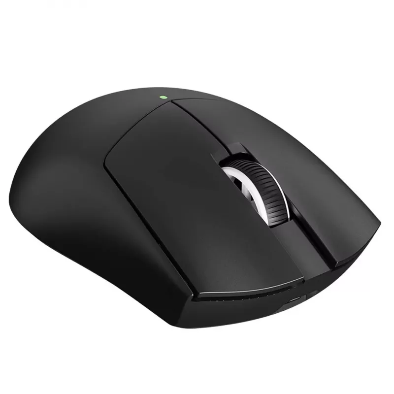 Ratón gaming óptico inalámbrico Rampage Blitz Ultimate 30000 DPI PAW3950 Tri-Mode 8K negro