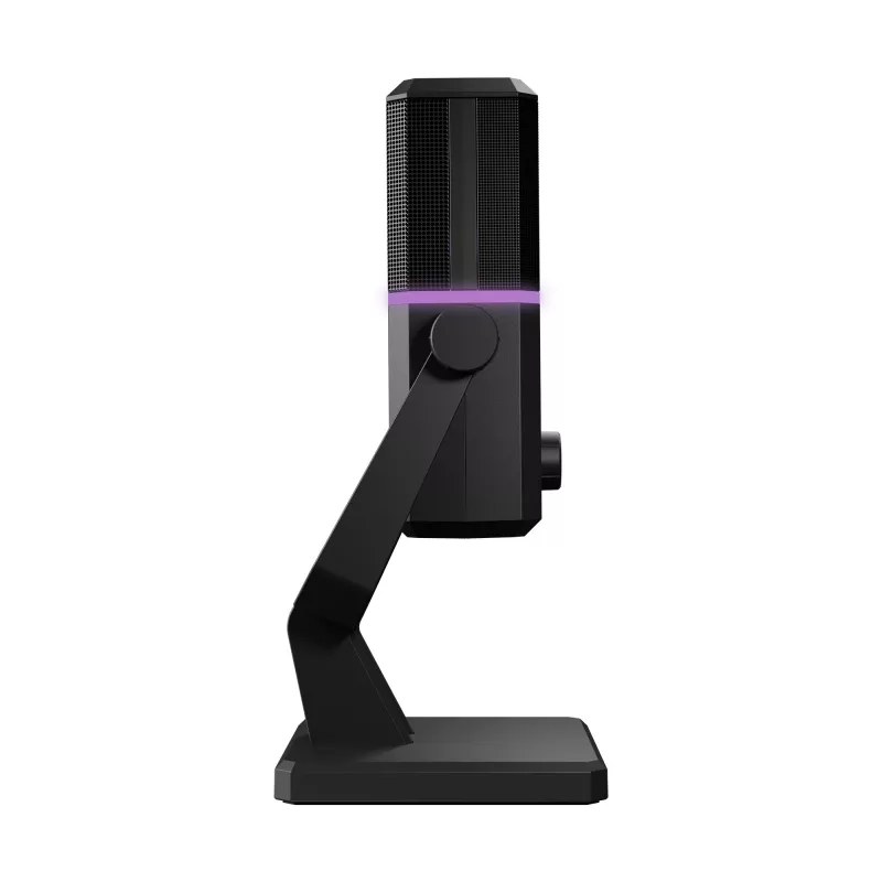 Micrófono gaming Rampage Cyclone RGB USB-C negro