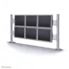 Barra de escritorio para pantalla plana NEOMOUNTS NEWSTAR para 6 pantallas (70 x 130 cm) 10-24 plata