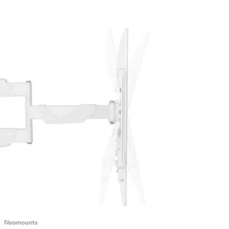 Neomounts NM-W460WHITE soporte de pared inclinable y giratorio para pantalla plana, 32-60 pulgadas, blanco