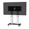 Soporte de suelo móvil motorizado NEOMOUNTS NEWSTAR para pantallas de 70-120 pulgadas, VESA 300x200 a 1200x600, plata