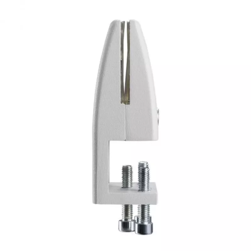 Pinza de mesa Neomounts para serie NS-GLSPROTECT - grosor de mesa 8-25 mm - pack de 2, blanco