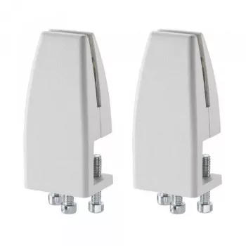 Pinza de mesa Neomounts para serie NS-GLSPROTECT - grosor de mesa 8-25 mm - pack de 2, blanco