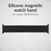 Correa de silicona para reloj Mobilize - magnética - para Apple 38/40/41mm - negra