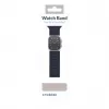 Correa de silicona para reloj Mobilize - magnética - para Apple 42/44/45/49mm - azul