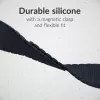 Correa de silicona para reloj Mobilize - magnética - para Apple 42/44/45/49mm - azul