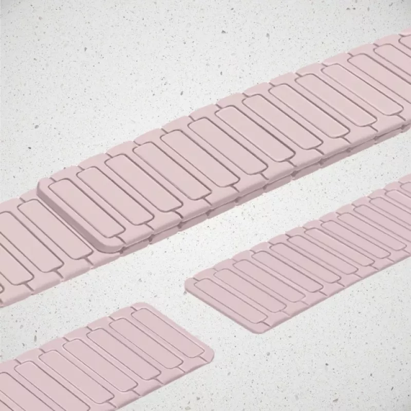 Correa de silicona para reloj Mobilize - magnética - para Apple 38/40/41mm - rosa