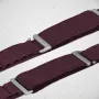 Correa de nailon para reloj Mobilize - Alpine - conector de titanio - para Apple 38/40/41mm - Bordeaux