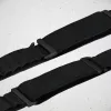 Correa de reloj Mobilize de nailon - Alpine - conector negro - para Apple 38/40/41mm - negra
