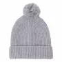 Gorro para bebé Lodger 100% lana merino Drizzle gris 6-12 meses