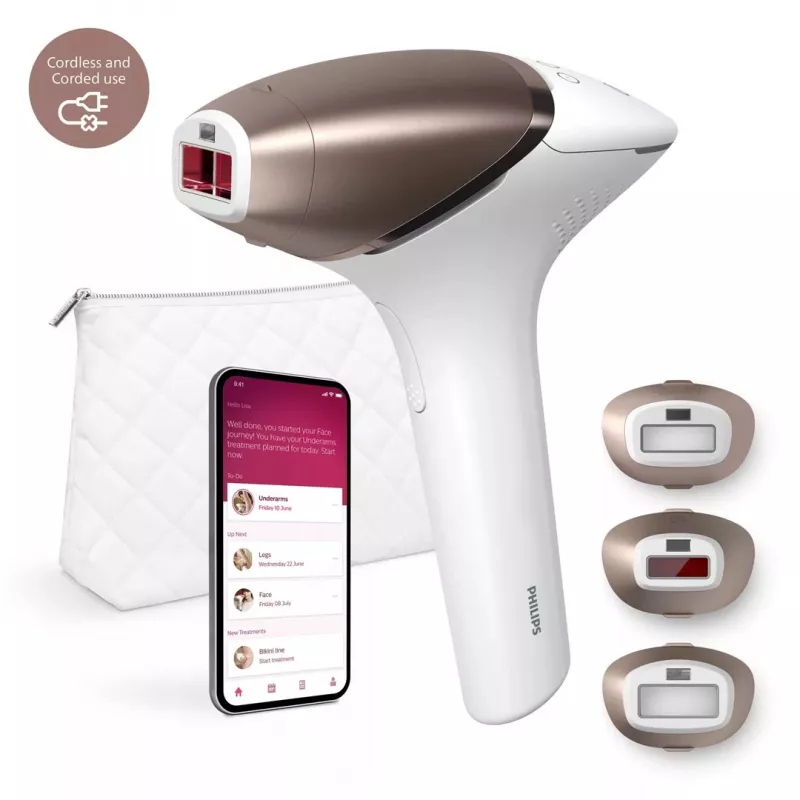 Philips Lumea IPL Serie 9000 depiladora con tecnología SenseIQ BRI955/00
