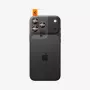 Spigen Optik Pro GLAS.TR EZ Fit protector de cámara pack de 2 - protección de cristal templado para cámara para iPhone 16 Pro / 16 Pro Max / 17 Pro / 17 Pro Max (naranja)