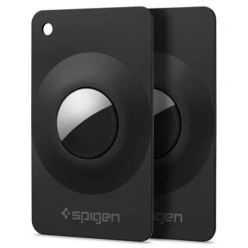 Spigen AirFit 2 pack de 2 Apple AirTag 1/2 negro