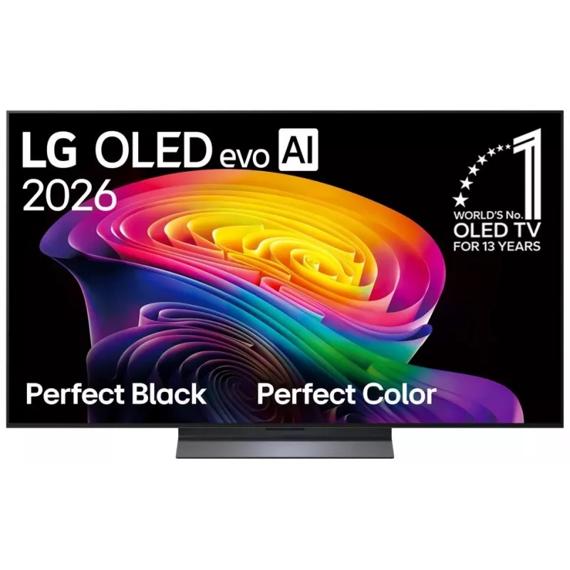 LG OLED55C61LA Smart TV OLED evo 4K de 55 pulgadas, webOS, negro