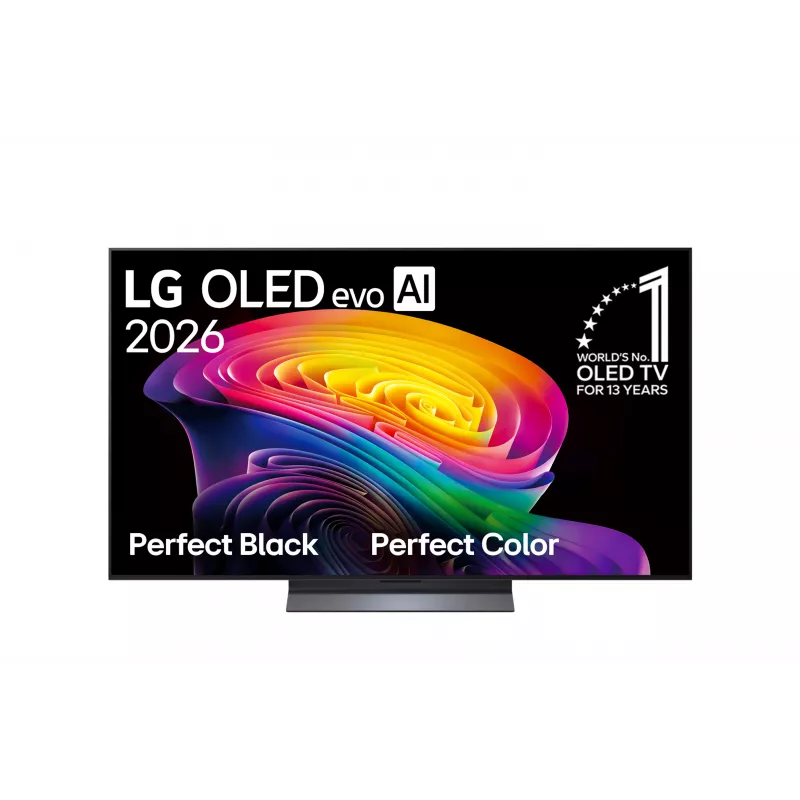 LG OLED55C61LA Smart TV OLED evo 4K de 55 pulgadas, webOS, negro