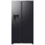 Samsung RS80F64KEFEO Frigorífico combi americano, 615L, Total No Frost, dispensador de agua y hielo con toma de agua, acabado acero inoxidable