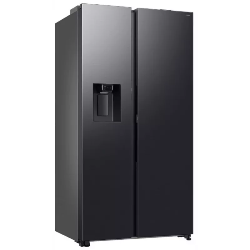 Samsung RS80F64KEFEO Frigorífico combi americano, 615L, Total No Frost, dispensador de agua y hielo con toma de agua, acabado acero inoxidable