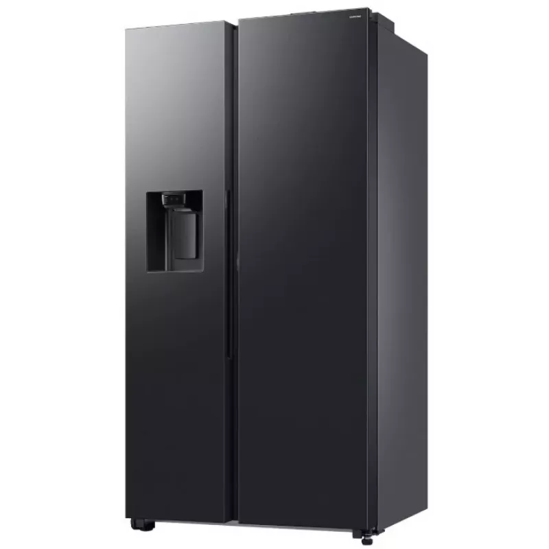 Samsung RS80F64KEFEO Frigorífico combi americano, 615L, Total No Frost, dispensador de agua y hielo con toma de agua, acabado acero inoxidable