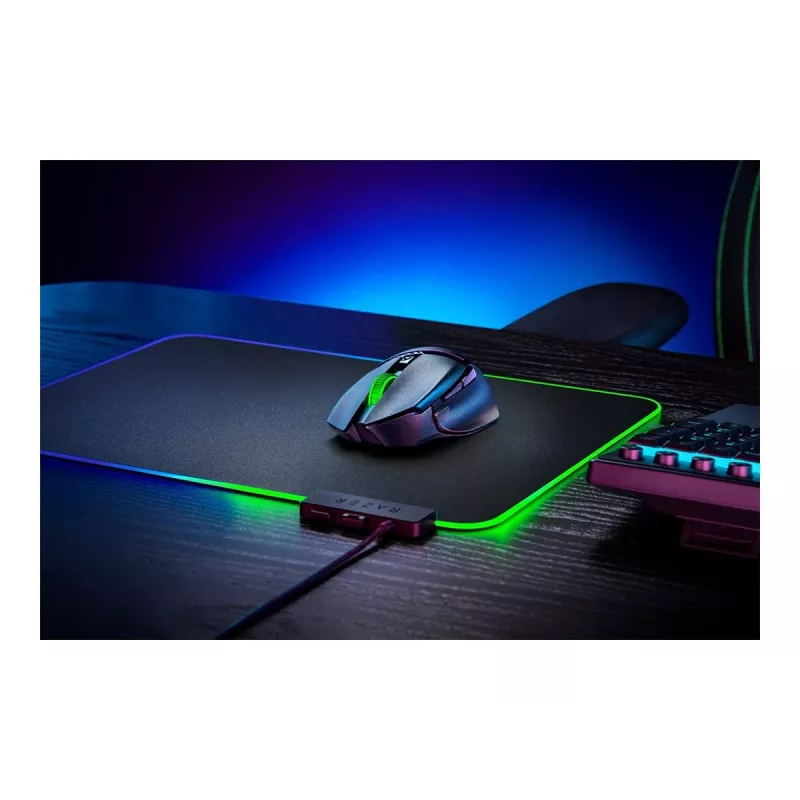 Razer Basilisk V3 X HyperSpeed ratón gaming inalámbrico - blanco