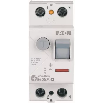 EATON PFL6 interruptor diferencial 25A 2P 30mA AC 6kA