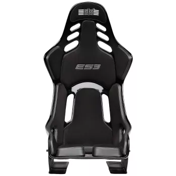 Next Level Racing ES3 Elite Asiento Sim Racing, Full Carbon Fibre Edition, Black