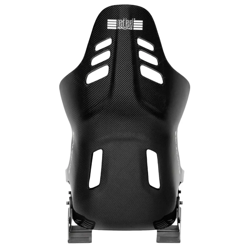 Next Level Racing ES3 Elite Asiento Sim Racing, Full Carbon Fibre Edition, Black
