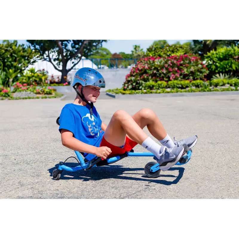 Go-kart de propulsión por pies con giro 360° EzyRoller Spinner Pro X Verde para niños a partir de 10 años