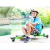 EzyRoller Drifter X kart de drift impulsado con los pies, 4-12 años, verde lima