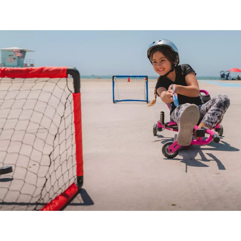 Set de hockey EzyRoller EZ-HOCKEY para 4 jugadores (porterías, palos, discos)