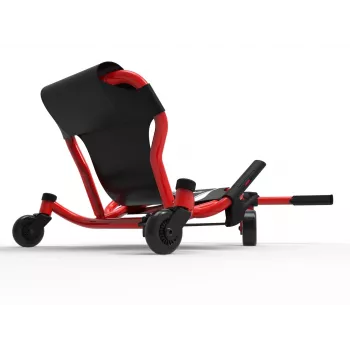 Go-kart montable EzyRoller Spinner X - propulsión por piernas con giro 360° - Rojo