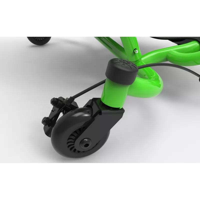 Montable de derrape con giro 360° EzyRoller Spinner X Green para niños de 4-12 años