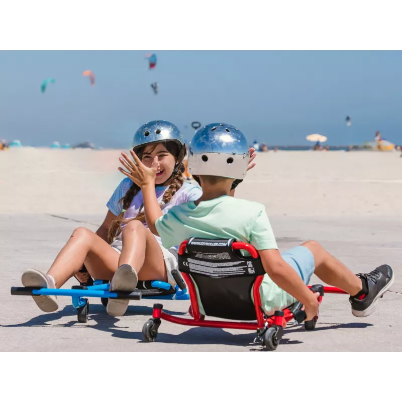 Montable de derrape con giro 360° EzyRoller Spinner X Green para niños de 4-12 años