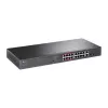 Switch PoE+ Gigabit no gestionado TP-Link TL-SL1218MP de 18 puertos (16 puertos PoE+, presupuesto 150W)