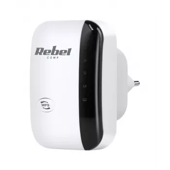 Rebel Amplificador de señal Wi-Fi KOM1030 Blanco