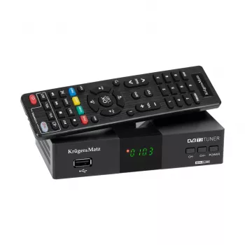 KRUGER & MATZ Sintonizador DVB-T2 H.265 HEVC KM0550D