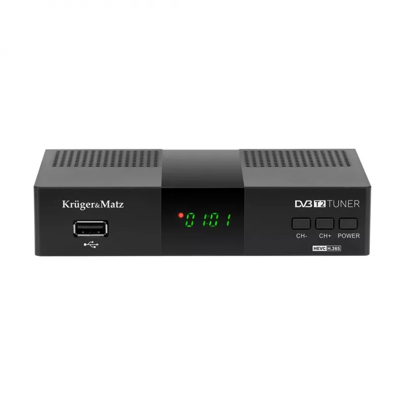 KRUGER & MATZ Sintonizador DVB-T2 H.265 HEVC KM0550D