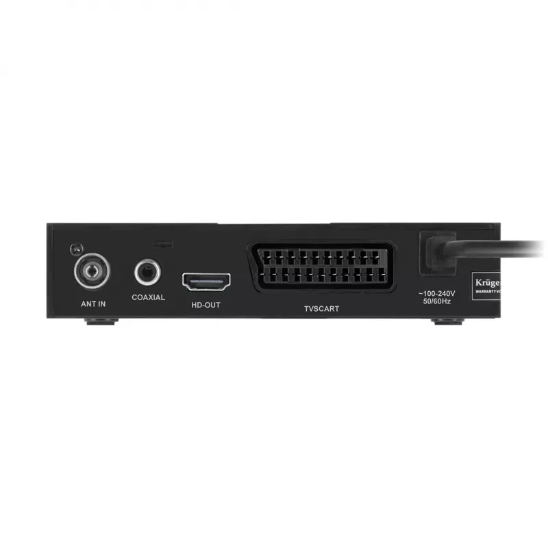 KRUGER & MATZ Sintonizador DVB-T2 H.265 HEVC KM0550D