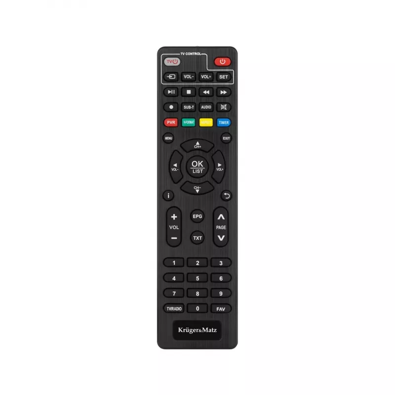 KRUGER & MATZ Sintonizador DVB-T2 H.265 HEVC KM0550D