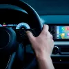 KRUGER & MATZ KM2016 Radio para coche 1DIN con Apple CarPlay y Android Auto, pantalla táctil LCD de 7