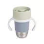 Beaba Vaso de entrenamiento de acero inoxidable 360° Pebble Grey