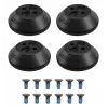 4x cubiertas protectoras de motor SUNNYLIFE para dron DJI Avata 2 - silicona antipolvo antirrayaduras anticolisión - negro
