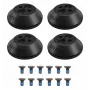 4x cubiertas protectoras de motor SUNNYLIFE para dron DJI Avata 2 - silicona antipolvo antirrayaduras anticolisión - negro