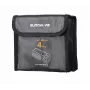 Bolsa ignífuga de almacenamiento de baterías SUNNYLIFE para 3x baterías DJI Mavic 4 Pro - negro